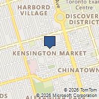 Map Toronto, ON M5T2L7, Canada