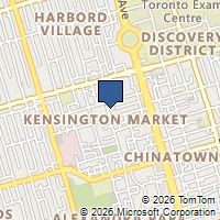 Map Toronto, ON M5T2M1, Canada