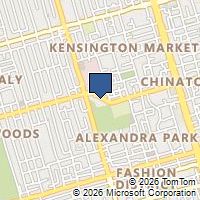 Map Toronto, ON M5T2W6, Canada