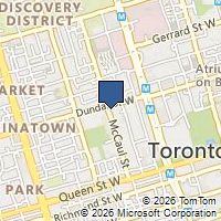 Map Toronto, ON M5T2X4, Canada