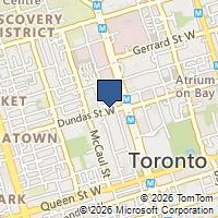 Map Toronto, ON M5T2Z5, Canada