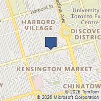 Map Toronto, ON M5T3A9, Canada