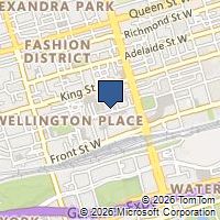 Map Toronto, ON M5V1E3, Canada