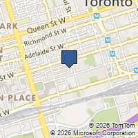 Map Toronto, ON M5V1H2, Canada