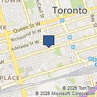 Map Toronto, ON M5V1J2, Canada