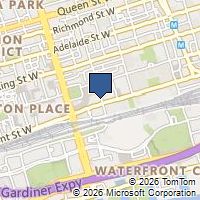 Map Toronto, ON M5V1J3, Canada