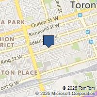 Map Toronto, ON M5V1J9, Canada