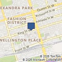 Map Toronto, ON M5V1K4, Canada