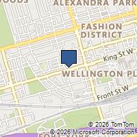 Map Toronto, ON M5V1N3, Canada