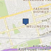 Map Toronto, ON M5V1N6, Canada