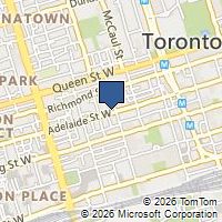 Map Toronto, ON M5V1P6, Canada