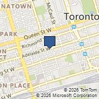 Map Toronto, ON M5V1P7, Canada