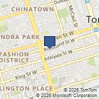 Map Toronto, ON M5V1X3, Canada