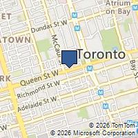 Map Toronto, ON M5V1Z2, Canada