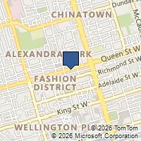 Map Toronto, ON M5V2B4, Canada