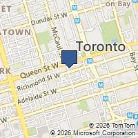 Map Toronto, ON M5V2C5, Canada