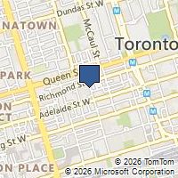 Map Toronto, ON M5V2E3, Canada