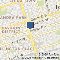 Map Toronto, ON M5V2L1, Canada