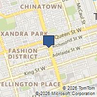 Map Toronto, ON M5V2L4, Canada