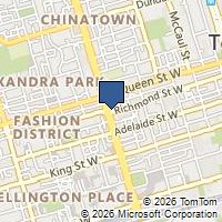 Map Toronto, ON M5V2L7, Canada