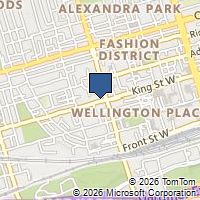 Map Toronto, ON M5V2Y6, Canada