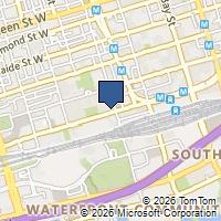 Map Toronto, ON M5V3K2, Canada