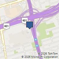 Map Toronto, ON M6A3A1, Canada