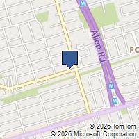 Map Toronto, ON M6B1B9, Canada