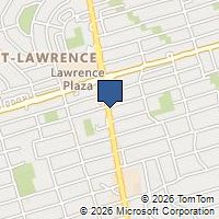 Map Toronto, ON M6B3B3, Canada