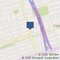 Map Toronto, ON M6B3H3, Canada