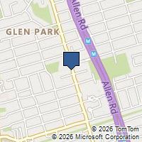 Map Toronto, ON M6B3H8, Canada