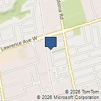 Map Toronto, ON M6B3Z4, Canada