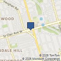 Map Toronto, ON M6C1A1, Canada