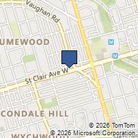 Map Toronto, ON M6C1A5, Canada