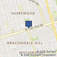 Map Toronto, ON M6C1B1, Canada