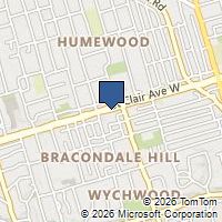 Map Toronto, ON M6C1B2, Canada