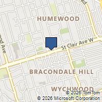 Map Toronto, ON M6C1B5, Canada