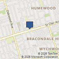 Map Toronto, ON M6C1C1, Canada