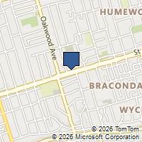 Map Toronto, ON M6C1C6, Canada