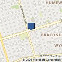 Map Toronto, ON M6C1C7, Canada