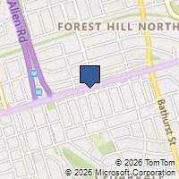 Map Toronto, ON M6C2C7, Canada