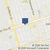 Map Toronto, ON M6E1A6, Canada