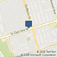 Map Toronto, ON M6E1B4, Canada