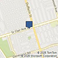 Map Toronto, ON M6E1B5, Canada