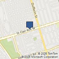 Map Toronto, ON M6E1B7, Canada