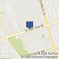 Map Toronto, ON M6E1C1, Canada