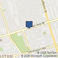 Map Toronto, ON M6E1C2, Canada