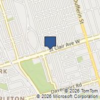 Map Toronto, ON M6E1C4, Canada