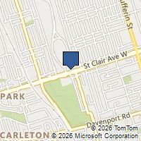Map Toronto, ON M6E1C6, Canada