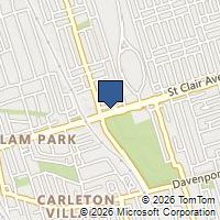 Map Toronto, ON M6E1C7, Canada